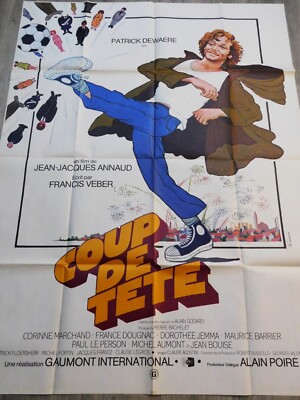 Hothead French Movie Poster Original 47/63 1979 Patrick Dewaere J J Annaud