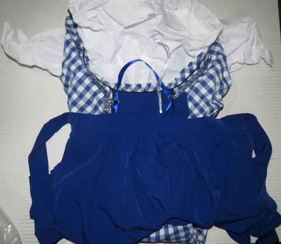 Disfraz Bavarian Beer Maid XL Oktoberfest Garden Wench Halloween Adulto Mujer Foto 3 de 4