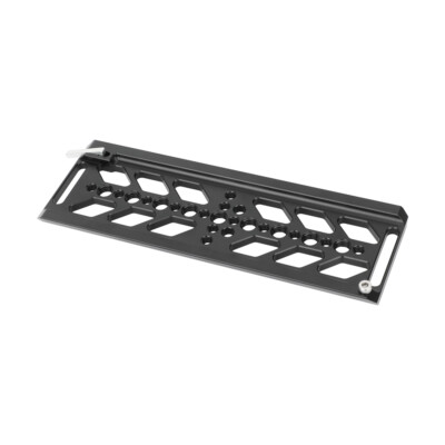 8'' ARRI-Standard Bottom Dovetail Plate Tripod Mount Board  w/1/4'' & 3/8'' Threads