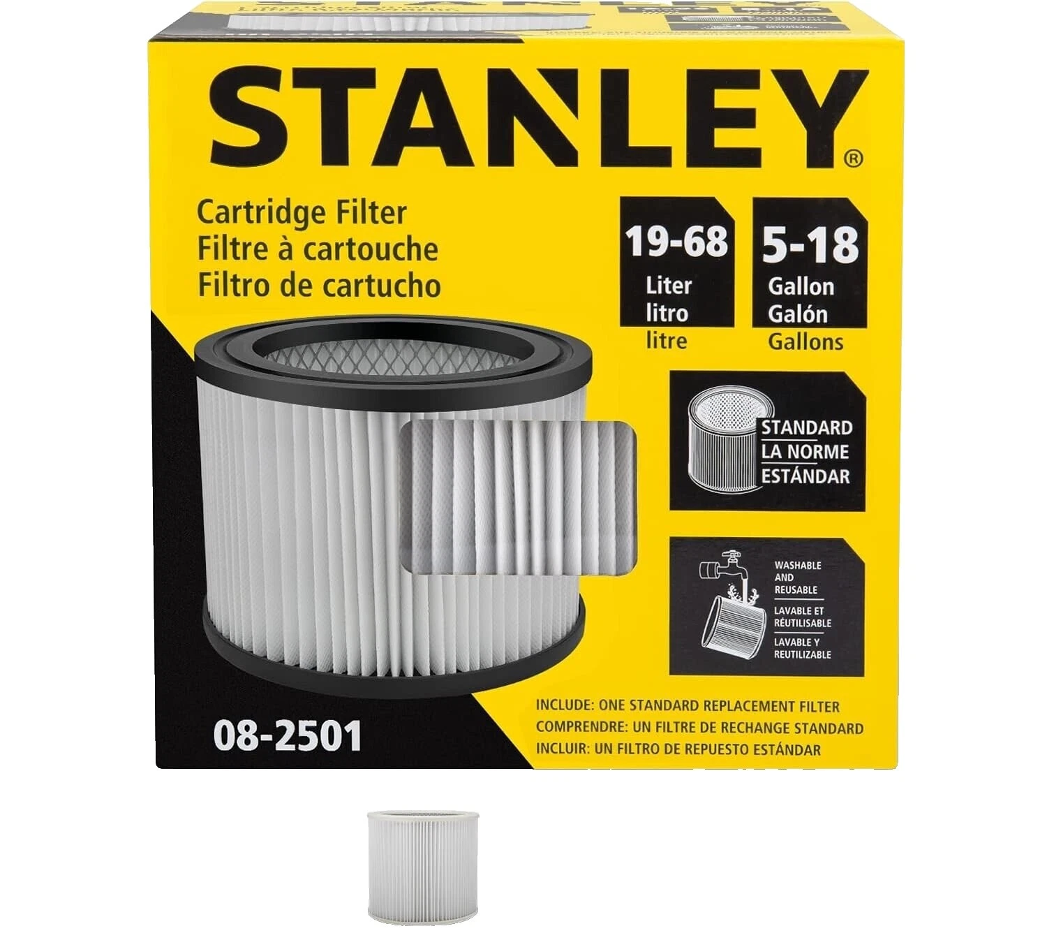 Stanley Filter/Filter Kit Vacuum Cleaner Parts
