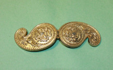VTG Women's Gold Tone Paisley Buckles