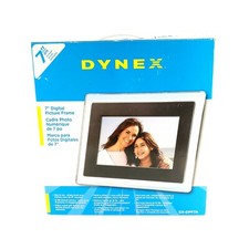 Dynex 7' Digital Picture Frame Remote Control 16Mb Internal Memory USA Seller