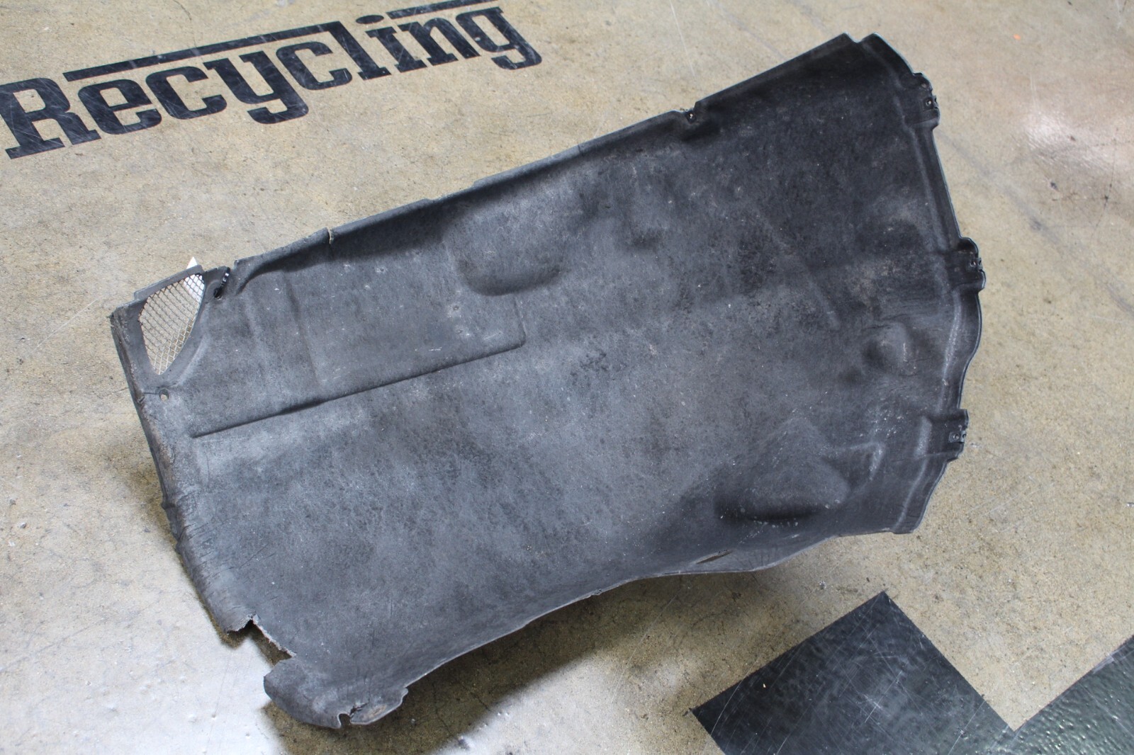 Lamborghini Aventador LP700, LH, Front Fender Liner, Dmg, Used, P/N 470821171A