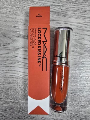 MAC Locked Kiss Ink | 92 Brazen | 4ml Neu Verpackt   Original