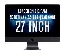 Apple iMac 27" late 2014 Loaded w 24G RAM, Super Clean 1 TB SSD Fusion HD