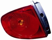 Scheinwerfer Hinten FüR Seat Altea 2004-2009 Rot Links
