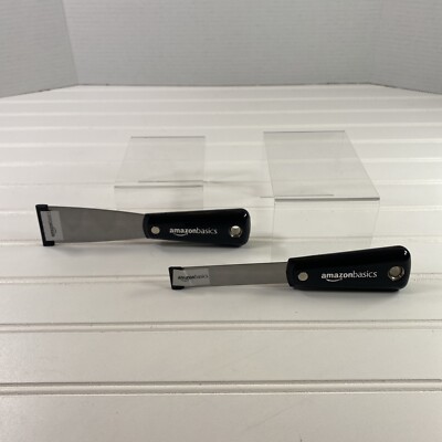 New Amazon Basics 3/4'' & 1 1/2''  Putty Knives