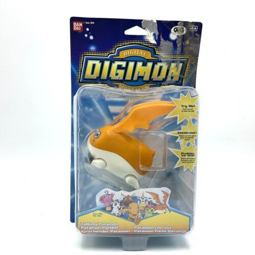 VINTAGE DIGIMO PATAMON TALKING FIGURE NEW IN BOX# NIB DF - Picture 1 of 5