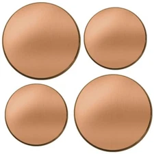 	Reston Lloyd 4-Piece Electric Burner Cover Set Copper	