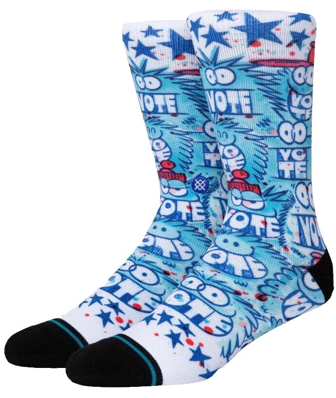 Calcetines Blancos novedad de algodón para hombres