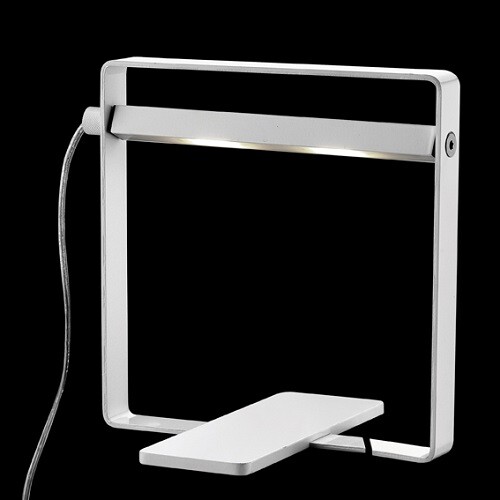 Led Tischlampe Tischleuchte Weiß Design Beleuchtung Objekte Italienisches Design-image