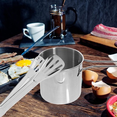  Deep Fryer with Tong Frying Pot Air Accessories Skillet Cookware