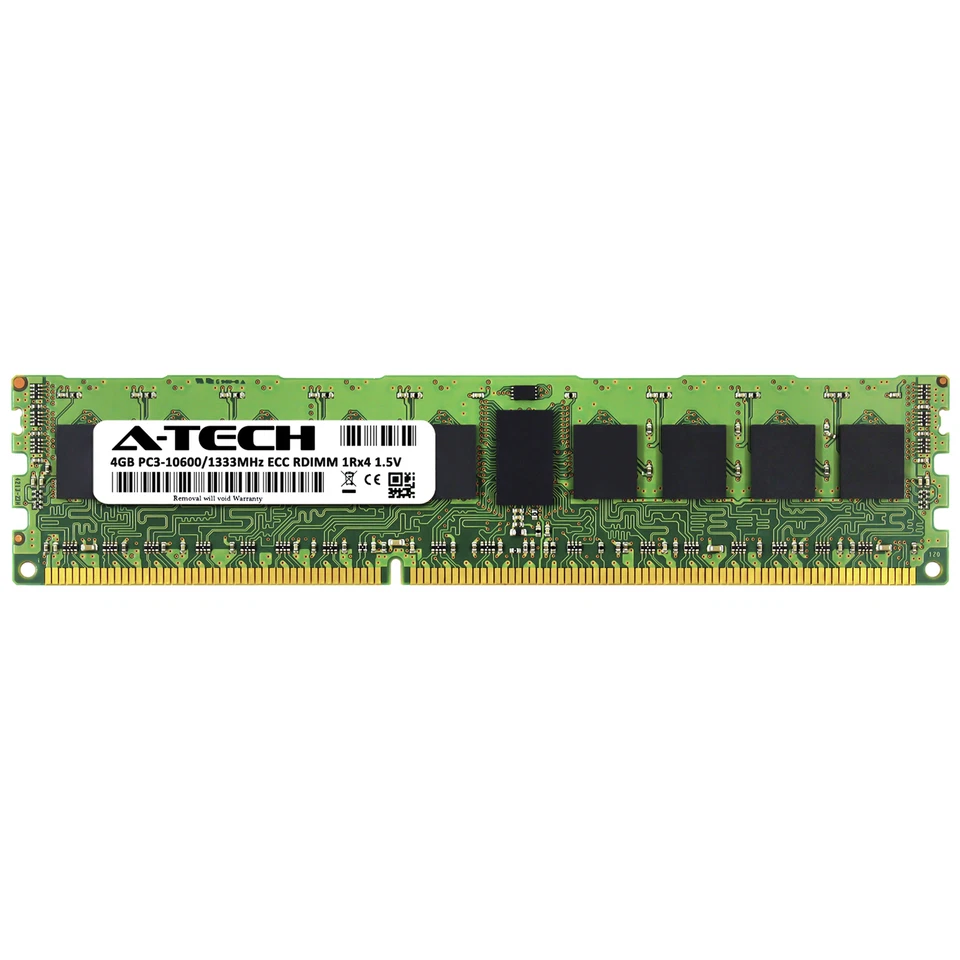 4GB DDR3 PC3-10600 RDIMM (Hynix HMT351R7EFR4C-H9 Equivalent) Server Memory RAM - Image 2 of 2