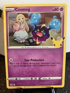 Pokemon Card Cosmog NM 013/025 CELEBRATIONS