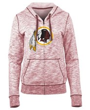 New Era Women's Washington Redskins Space Dye French Terry Sweatshirt