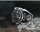 Sigil of Lilith ring Lilith Talisman Signet Ring Large Signet Lilith Silver Ring
