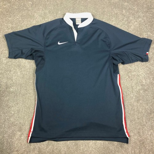 Nike Dri Fit Navy Blue T Shirt Mens 