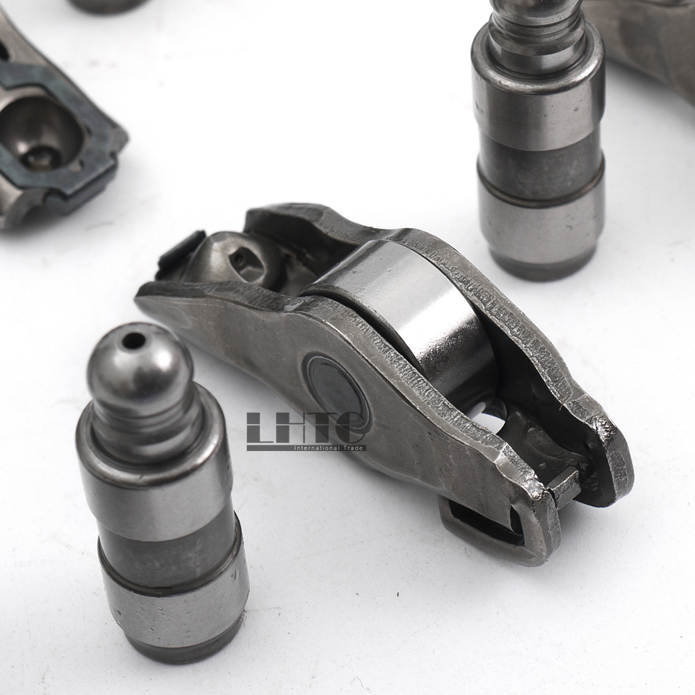 INA 16x Hydraulic Lifters Tappets Rocker Arms Set For VW GTI AUDI A4 2.