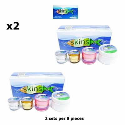 SKINSHE cream whitening giftset lightening reduce dark spot