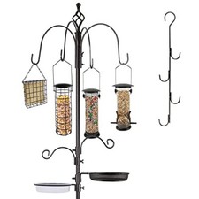 Deluxe Bird Feeding Station Kit Bird Feeder Pole Wild Bird Feeder Hanging