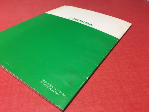 Honda Spacy CH125 (G) CH 125 Technical Manual Workshop Supplement - Picture 11 of 11