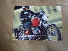 Moto Guzzi California Stone Touring Motorcycles Sales double Brochure 2002 2003