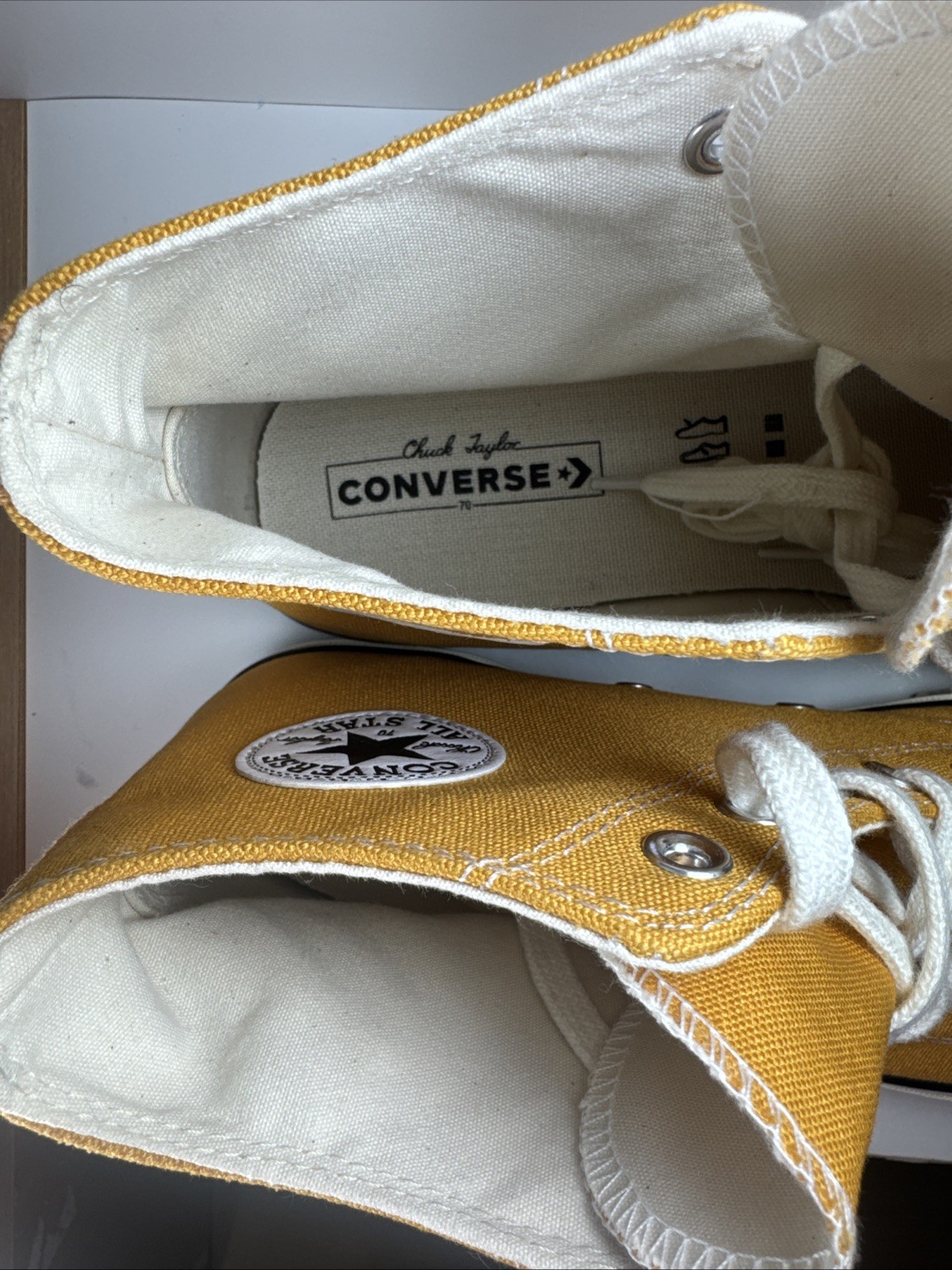 Size 12 Men’s Converse Chuck Taylor All Star 70 High Sunflower Canvas Sneakers thumbnail 6