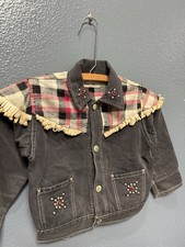 Vintage 50 s Plainsman Youth Sanforized Rockabilly Western Jacket/Pants Small