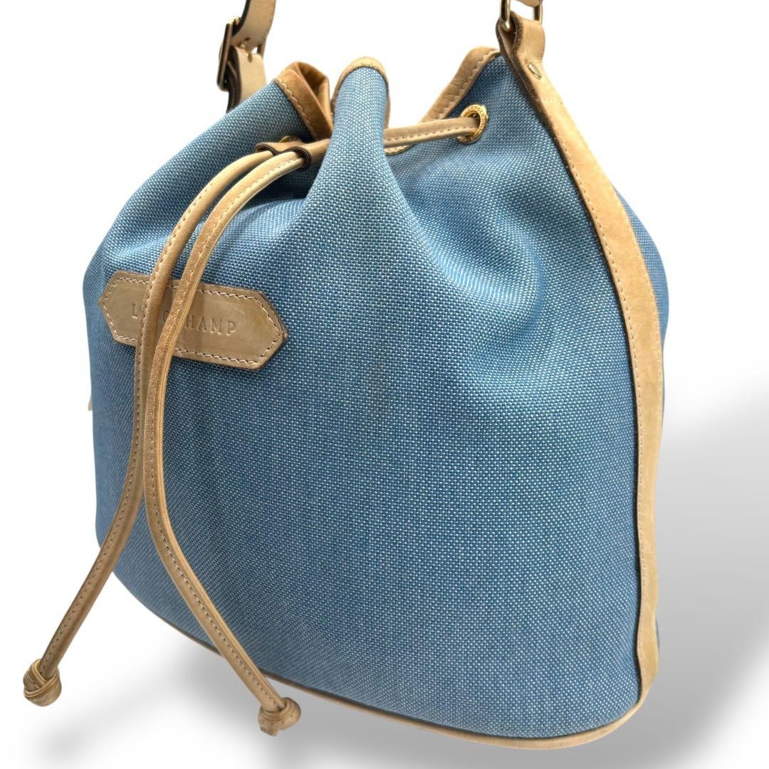 Beautiful Condition Longchamp Drawstring Shoulder… - image 18