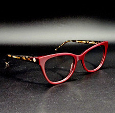 Escada VES98K 09FH Eyeglass Frames Maroon Tortoise 55-15-140