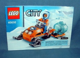 TOWN: CITY, ARCTIC SNOWMOBILE SET 60032 - LEGO - 2013 - USED