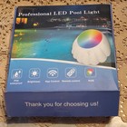 LED Pool Hot tub & Spa Light RGB Multicolor bright IP68 Waterproof App & Remote  — photo 1