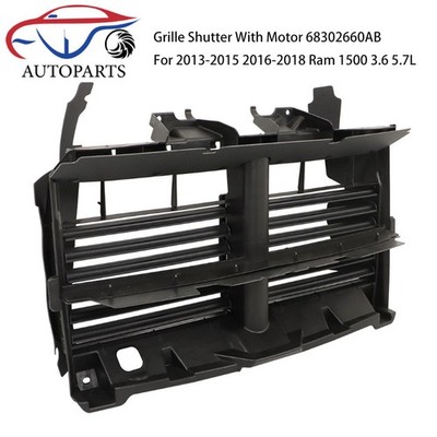 Grille Shutter With Motor 68302660AB For 2013-2015 2016-2018 Ram 1500 3.6 5.7L