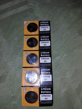 5 x CR2032 CR 2032 Lithium Battery 3V Coin Cell - New