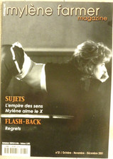 Mylène Farmer, magazine n° 21 - octobre,novembre,décembre 2001