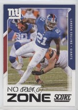 2017 Score No Fly Zone Landon Collins #14 f5l