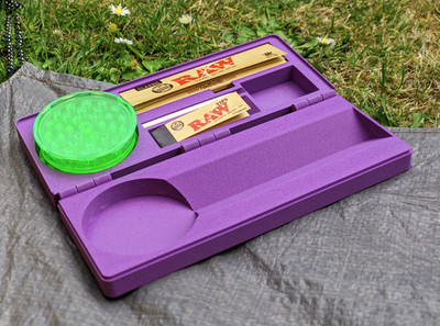 KOMPAKTES ROLLTABLETT SET - Ideales Geschenk - Magnetdeckel - mehrere Farben