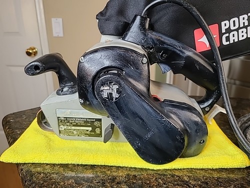 Porter Cable 352vs Belt Sander 3x21 Variable Speed Good Used GUC - Picture 2 of 13