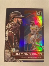2022 Panini Donruss - Diamond Kings Fernando Tatís Jr. #28 Holo Purple
