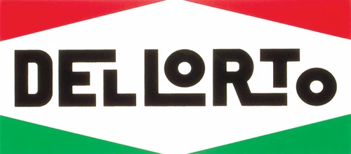 Dellorto Self Adhesive Vinyl Sticker - Various Sizes