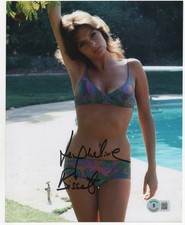 Jacqueline Bisset autographed signed 8x10 photo Beckett BAS COA Sexy Hot Bullitt