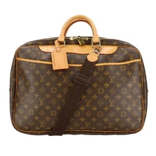 Louis Vuitton Alize 24H Monogram Boston Bag Women Brown One Size