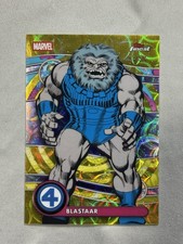 2026 Topps Finest Fantastic Four Negative Zone NZ-018 Blastaar Gold /50