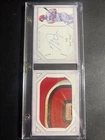 Mike Trout 2019 Topps Definitive DAPB-MT On Card Auto Game Used w/ Dirt #d 3/5