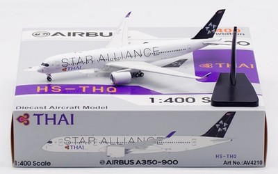 1/400 HS-THQ THAI AIRWAYS A350-900XWB STAR ALLIANCE DETACHABLE GEAR AV4210