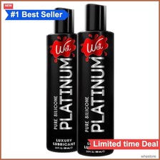 Silicone Lube 3 Fl Oz 2 Pack Unscented Hypoallergenic Latex Safe Shower