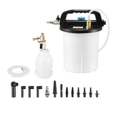 3L Brake Fluid Extractor Brake Bleeder Kit with 13 Hose Connectors