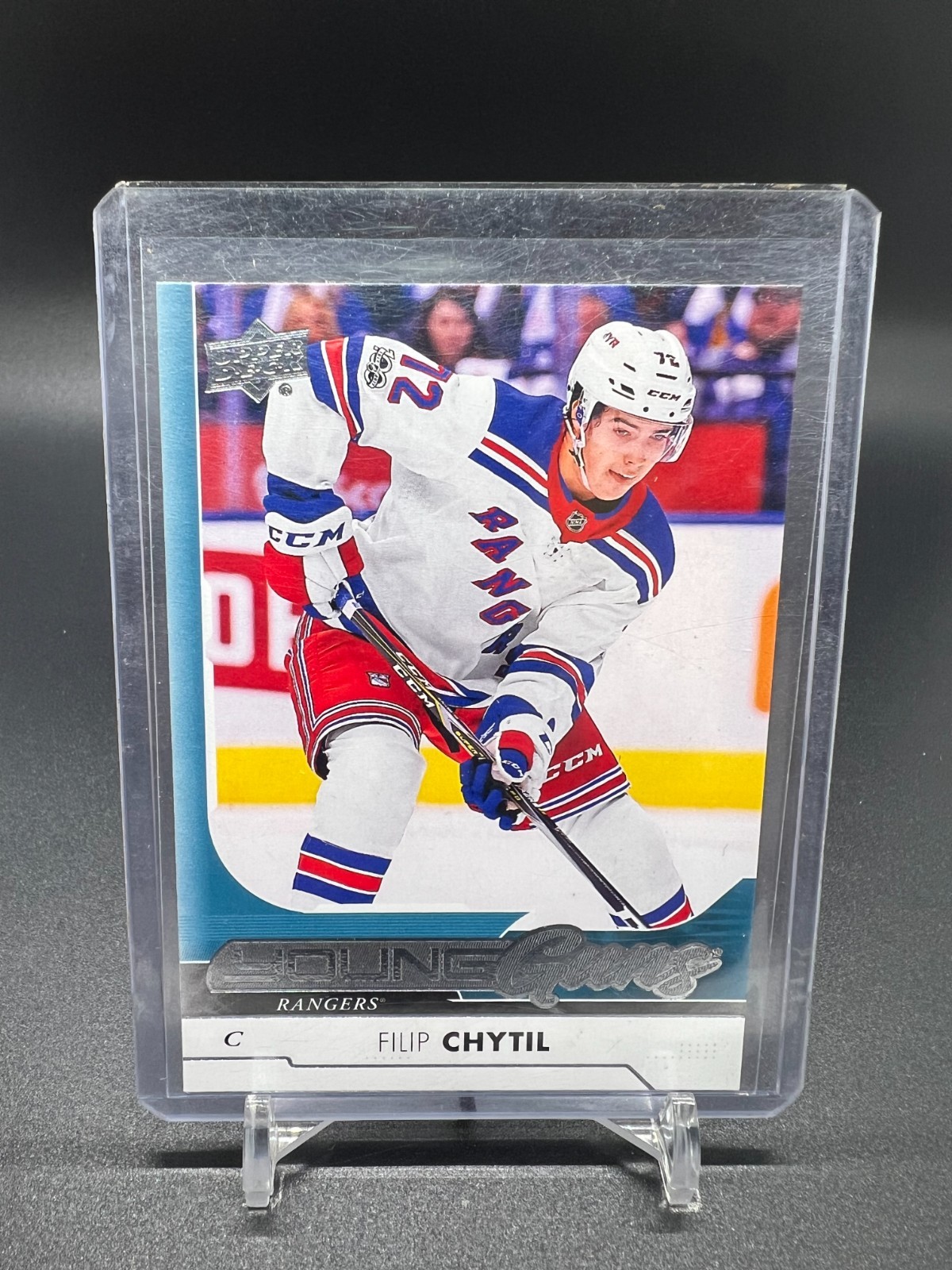 2017-18 Upper Deck #227 Filip Chytil YG RC Young Guns Rookie New York Rangers