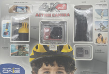 4K Wifi Action Camera Explore One Floating Handle w/ 32GB Microflash Card New