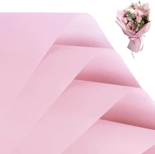 20 Sheets Flower Wrapping Paper -Waterproof Floral Bouquet Wrapping Paper Used f